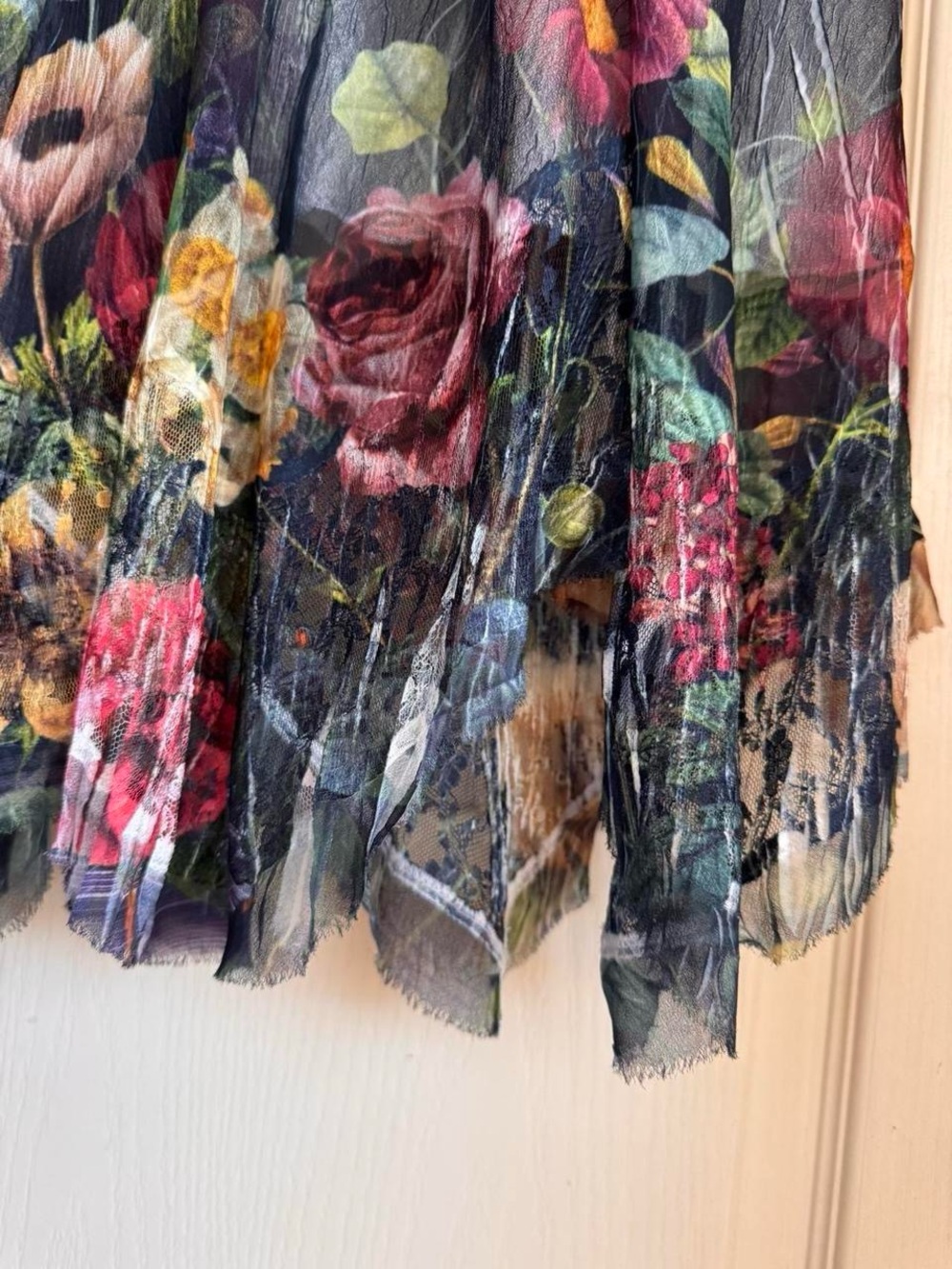 Vintage Komarov Assymetrical Fairy Midi Dress - Picture 6 of 8